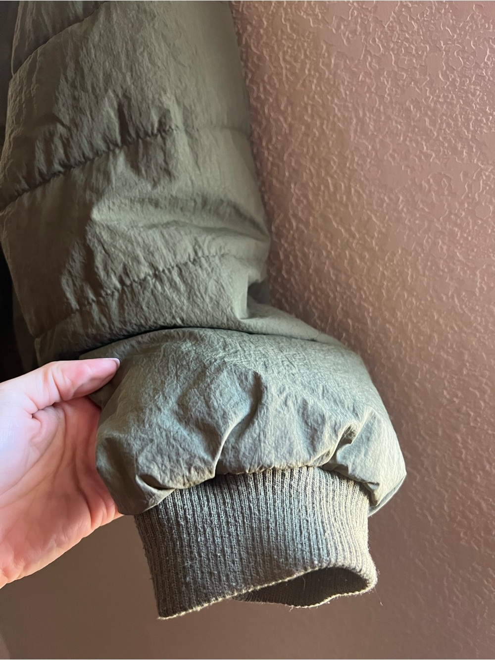 Free People Olive Puffer Jacket - Picture 5 of 6